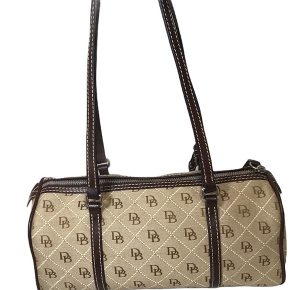 Dooney & Bourke Barrel Bag Signature Satchel - Picture 1 of 14